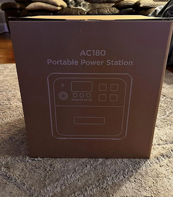 Bluetti AC180 unboxing