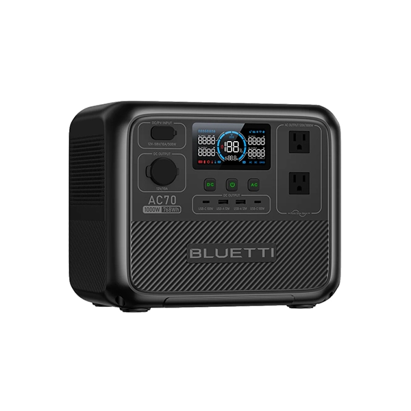 Portable power station reviews bluetti ac70